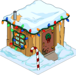 Tapped Out Wiki - Gingerbread House Png