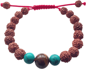 Download Japa Mala Bracelet Png Image - Rudraksha Mala Hand Png