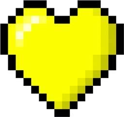 Black And White Pixel Heart Png Image - Make A Love Heart In Minecraft