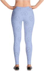 Stitch People Logo Leggings - Blue Mexican Leggings Png