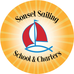 Sonset Sailing School Png Sailboat Logo