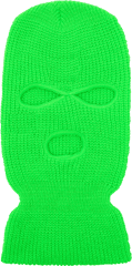 3 Hole Ski Mask Blank - For Adult Png