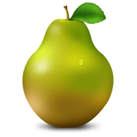 Fresh Green Pears PNG Download Free