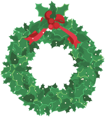 Transparent Png Svg Vector File - Christmas Wreath Transparent Vector