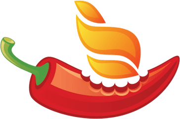 Hot Chili Pepper - Red Fresno Chili Peppers Graphic Illustration Png