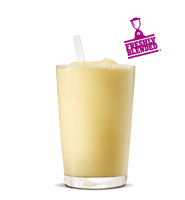 Straw Banana Shake PNG Image High Quality