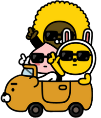 Korea Kakaotalk Character - Kakao Character Jay G Png