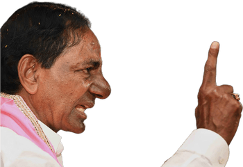 K Chandrashekhar Rao Transparent Background Image For Free - Hand Png