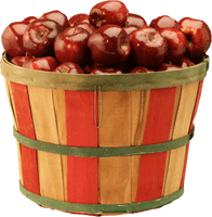 Basket Pic Apple Free HD Image - Free PNG