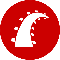 Rails Round Icon Ruby - Ruby On Rails Png