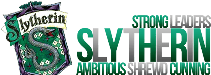 Slytherin - Slytherin Text Transparent Background Png