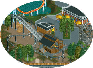 Fellville Rct2 - Page 2 Roller Coaster Games Models Window Cleaning Png