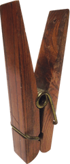 Download Clothes Pin Png - Vintage Clothespin
