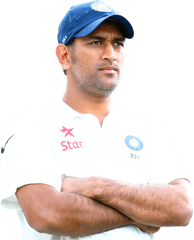 Cricket Png Images - Pngpix Ms Dhoni Test Png