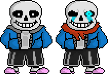 Undertale Sans Genocide Png - Undertale Pixel Art