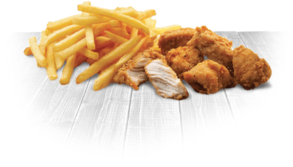 Nugget French Fries Png 1 Image - Pollo Broaster En Png