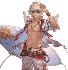 Theres No Summer Sandalphon Yet In - Summer Lucio Granblue Png