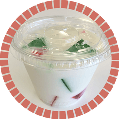 Mosaic Jello Cups - Mosaic Jello In A Cup Png