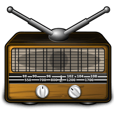 Download Hd Old Radio Clipart Png - Means Of Communication Radio