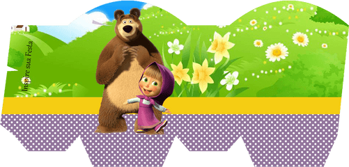 Download CumpleÃ±os De Masha Y El Oso - Full Size Png Image