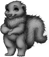 Skunk Png Transparent Images Free Download - Furvilla Skunk Base