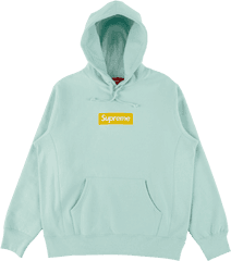 Supreme Box Logo Hooded Sweatshirt Fw 17 - Su3145 Solid Png