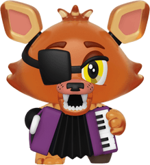 Rockstar Foxy In The Dark - Rockstar Foxy Funko Mystery Mini Png