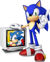 25th Anniversary Sonic Featured Image - Sonic The Hedgehog 2013 Png