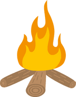 Vector Wood Campfire Free Clipart HQ - Free PNG