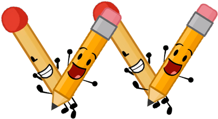 Download Pencil And Match W - Bfdi Match And Pencil Full Pencil And Match Bfdi Png