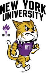 Bobcat Png - New York University Mascot
