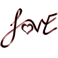 Text Love Free HQ Image - Free PNG