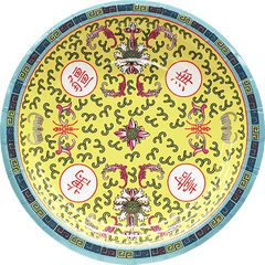 Prosperity Paper Plates In Yellow - Circle Png