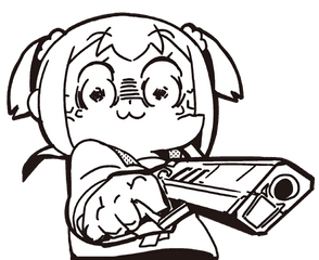 Pop Team Epic Meme Transparent Png - Pop Team Epic Faces