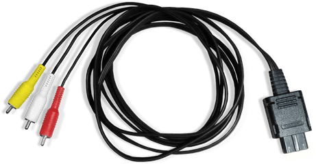 Gamecube Composite Cable - Networking Cables Types Png