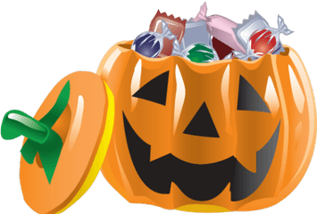 Halloween Candy Clipart Transparent - Clipart Transparent Halloween Candy Transparent Background Png