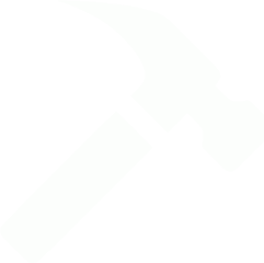 White Hammer Icon - Hammer Icon White Png