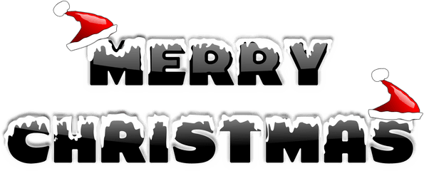 Download Hd Merry Christmas Text Png Transparent Image - Tulisan Merry Christmas Png