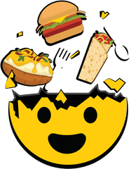 Food Emoji Png Clipart - Emoji Food Png