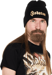 Sabaton Gold Logo Cuffed Beanie Official Store - Beanie Png