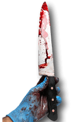 Fake Bloody Myers Kitchen Knife Weapon Halloween Costume Pu - Hunting Knife Png