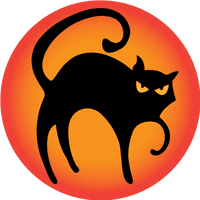 Vector Halloween Cat Free HD Image - Free PNG