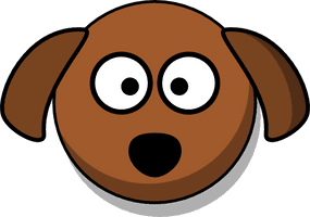 Vector Pic Dog Face HQ Image Free - Free PNG