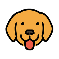 Vector Dog Face PNG Free Photo