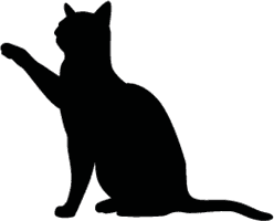 Vector Black Cat Free Transparent Image HD - Free PNG