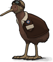 Kiwi Vector Bird Free Clipart HD - Free PNG