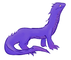 Purple Lizard Free Transparent Image HQ - Free PNG