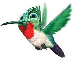 Flying Vector Hummingbird HQ Image Free - Free PNG