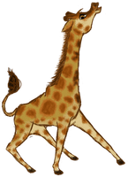 Giraffe Vector PNG Free Photo