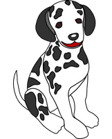 And White Puppy Black HQ Image Free - Free PNG